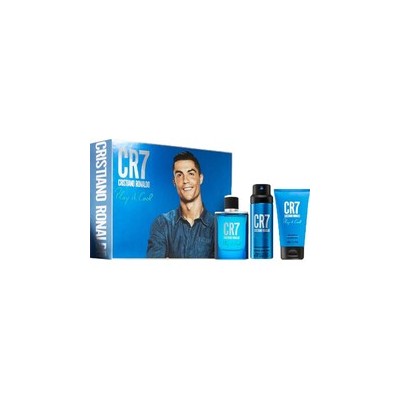 Cristiano Ronaldo CR7 Play It Cool Dárková sada EDT 100 ml, deospray 150 ml a sprchový gel 150 ml 100ml