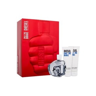 Diesel Only The Brave Dárková sada EDT 125 ml a sprchový gel 2 x 75 ml 125ml