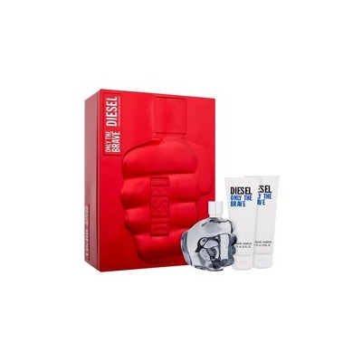 Diesel Only The Brave Dárková sada EDT 125 ml a sprchový gel 2 x 75 ml 125ml