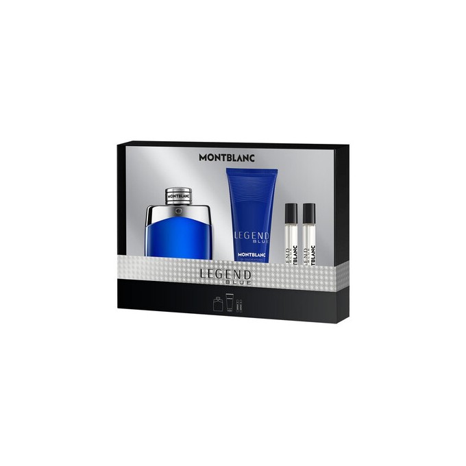 Mont Blanc Legend Blue Dárková sada EDP 100 ml, sprchový gel 100 ml a miniaturka 2 x 7,5 ml 100ml