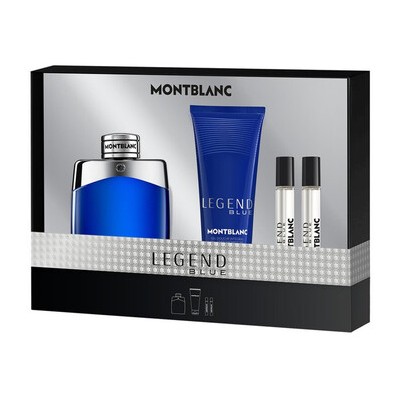 Mont Blanc Legend Blue Dárková sada EDP 100 ml, sprchový gel 100 ml a miniaturka 2 x 7,5 ml 100ml