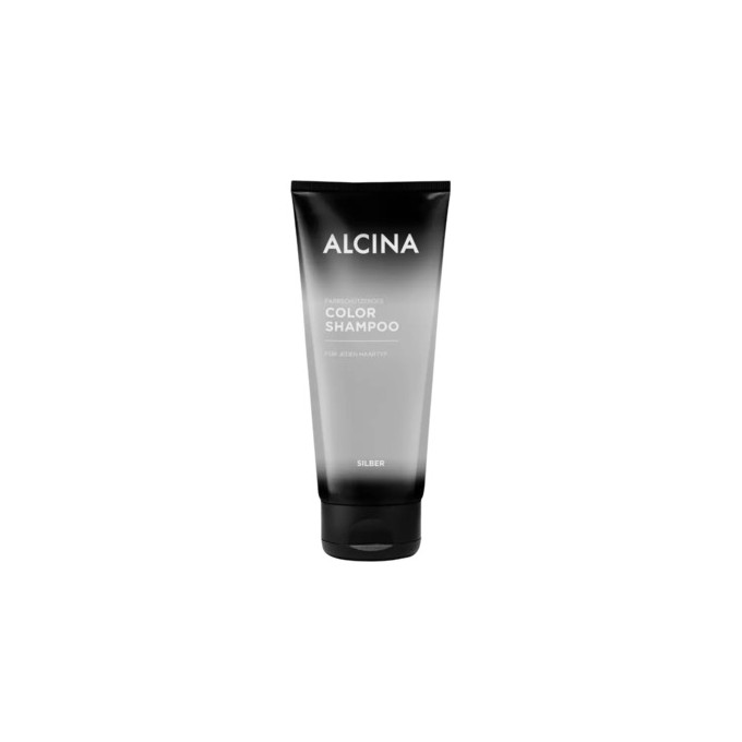 Alcina Color Shampoo Silver - Tónovací šampon pro platinově blond a šedivé vlasy 200ml