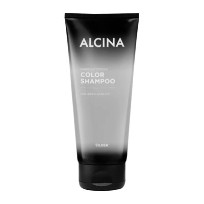 Alcina Color Shampoo Silver - Tónovací šampon pro platinově blond a šedivé vlasy 200ml