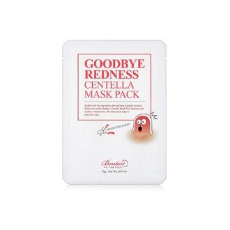 Benton Goodbye Redness Centella Cica Mask Pack - Zklidňující plátýnková maska pro problematickou pleť, akné 23.0g
