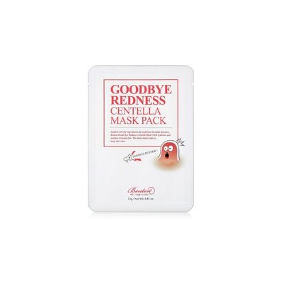 Benton Goodbye Redness Centella Cica Mask Pack - Zklidňující plátýnková maska pro problematickou pleť, akné 23.0g