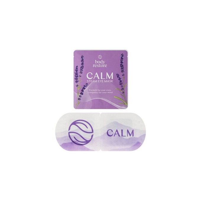 Body Restore CALM Steam Eye Mask ( Levandule ) - Samozahřívací maska na oční okolí 5.0ks