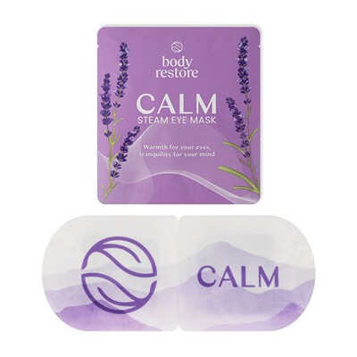 Body Restore CALM Steam Eye Mask ( Levandule ) - Samozahřívací maska na oční okolí 5.0ks