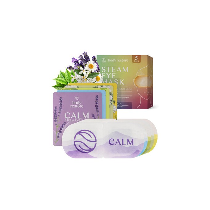 Body Restore Mix Steam Eye Mask - Sada relaxačních masek na oční okolí ( 5 ks )