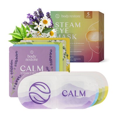 Body Restore Mix Steam Eye Mask - Sada relaxačních masek na oční okolí ( 5 ks )