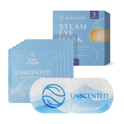 Body Restore Steam Eye Mask - Samozahřívací relaxační maska na oční okolí 5.0ks