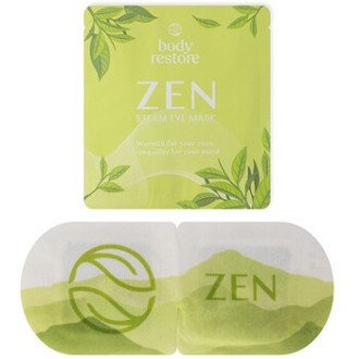 Body Restore ZEN Steam Eye Mask ( Zelený čaj ) - Samozahřívací maska na oční okolí 5.0ks