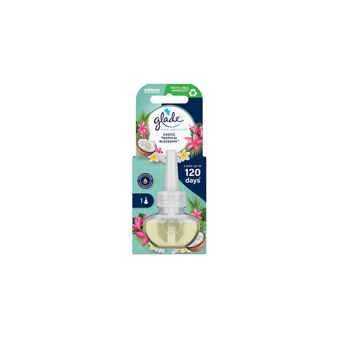 Glade Exotic Tropical Blossoms - Náplň do elektrického osvěžovače vzduchu 20ml