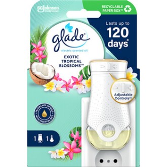 Glade Exotic Tropical Blossoms Set - Elektrický osvěžovač vzduchu + náplň 20ml