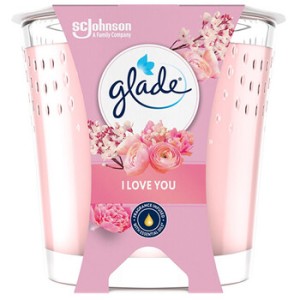 Glade I Love You Candle - Vonná svíčka 204.0g