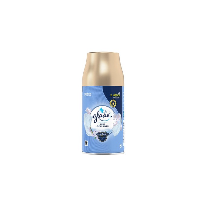 Glade Pure Clean Linen Automatic Spray - Náplň do osvěžovače vzduchu 269ml