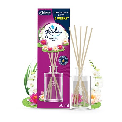 Glade Reeds Relaxing Zen - Tyčinkový difuzér 50ml