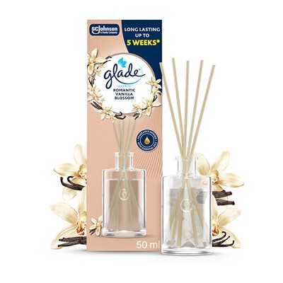 Glade Reeds Vanilla - Tyčinkový difuzér 50ml