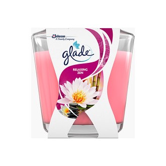 Glade Relaxing Zen Candle ( Japonská Zahrada ) - Vonná svíčka 70.0g