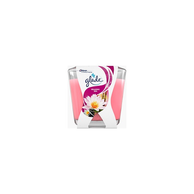Glade Relaxing Zen Candle ( Japonská Zahrada ) - Vonná svíčka 70.0g