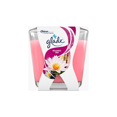 Glade Relaxing Zen Candle ( Japonská Zahrada ) - Vonná svíčka 70.0g