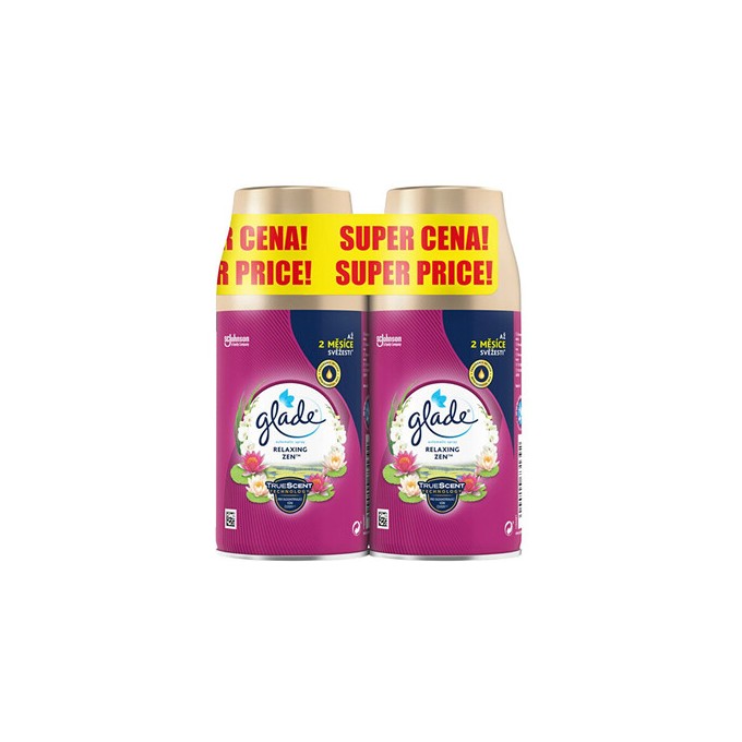 Glade Relaxing Zen Refill Duo - Sada náplní do osvěžovače vzduchu 269ml