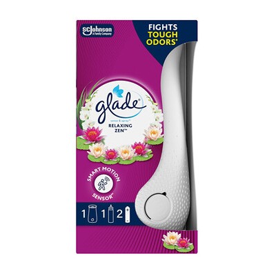 Glade Sense & Spray Relaxing Zen - Automatický osvěžovač vzduchu + náplň 18ml