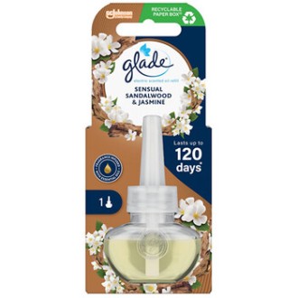 Glade Sensual Sandalwood & Jasmine Refill - Náplň do elektrického osvěžovače vzduchu 20ml