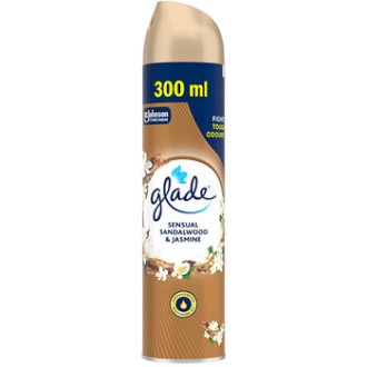 Glade Sensual Sandalwood & Jasmine Spray - Osvěžovač vzduchu 300ml