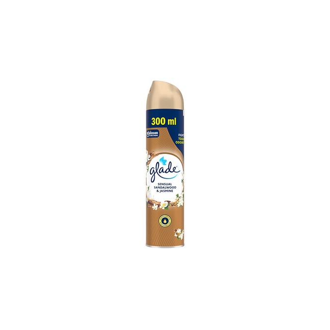 Glade Sensual Sandalwood & Jasmine Spray - Osvěžovač vzduchu 300ml