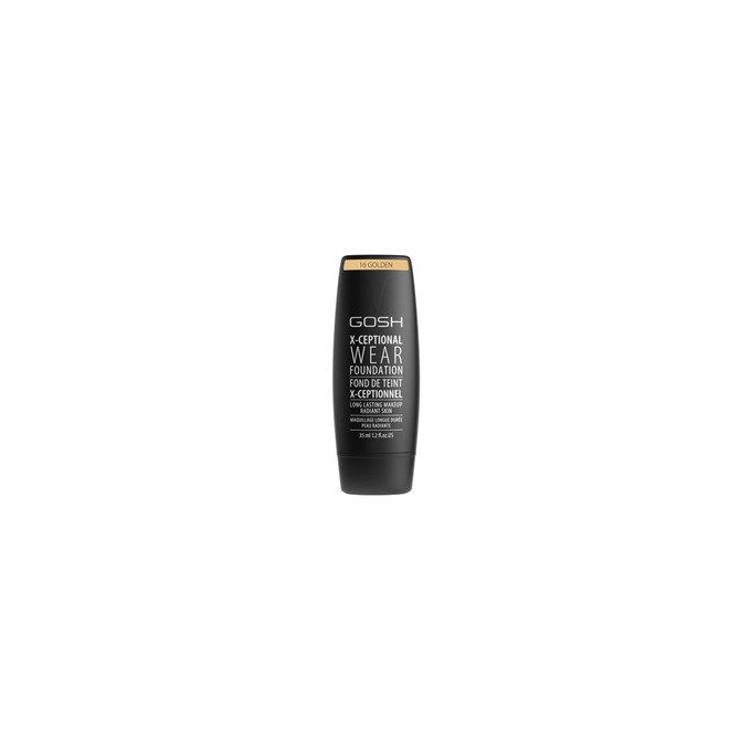 Gosh X-Ceptional Wear Foundation - Liquid makeup 35 ml 16 Golden