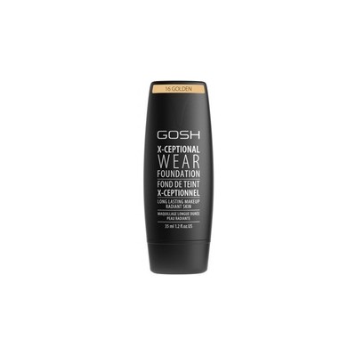 Gosh X-Ceptional Wear Foundation - Liquid makeup 35 ml 16 Golden