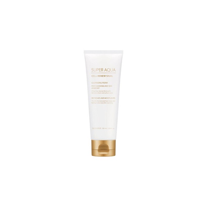 Missha Super Aqua Cell Renew Snail Cleansing Foam - Čisticí pleťová pěna se šnečím extraktem 100ml