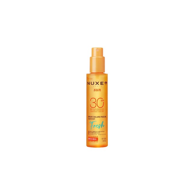 Nuxe Fresh Sun Mist SPF 30 - Ochranný sprej na obličej, tělo a pokožku hlavy 150ml