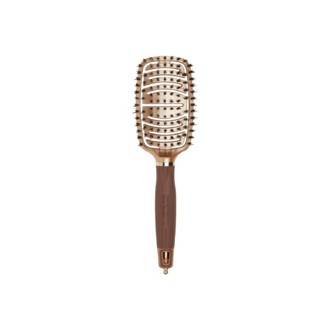 Olivia Garden NanoThermic Flex Combo - Plochý kartáč na vlasy s ionickými štětinami 0ml