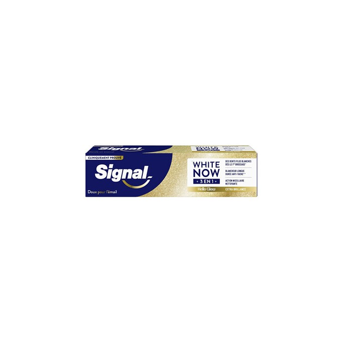 Signal White now 3in1 Hello Glow - Bělicí zubní pasta 75ml