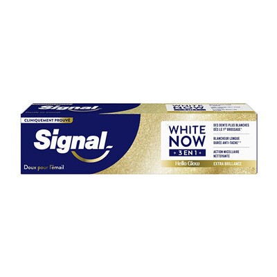 Signal White now 3in1 Hello Glow - Bělicí zubní pasta 75ml