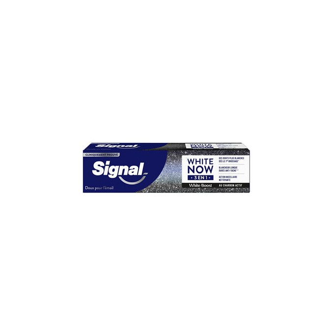 Signal White Now 3in1 White Boost - Bělicí zubní pasta 75ml