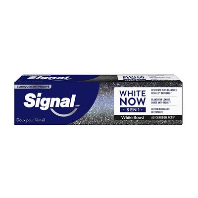 Signal White Now 3in1 White Boost - Bělicí zubní pasta 75ml