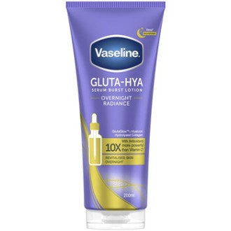 Vaseline Gluta-Hya Overnight Radiance - Noční rozjasňující tělové sérum 200ml
