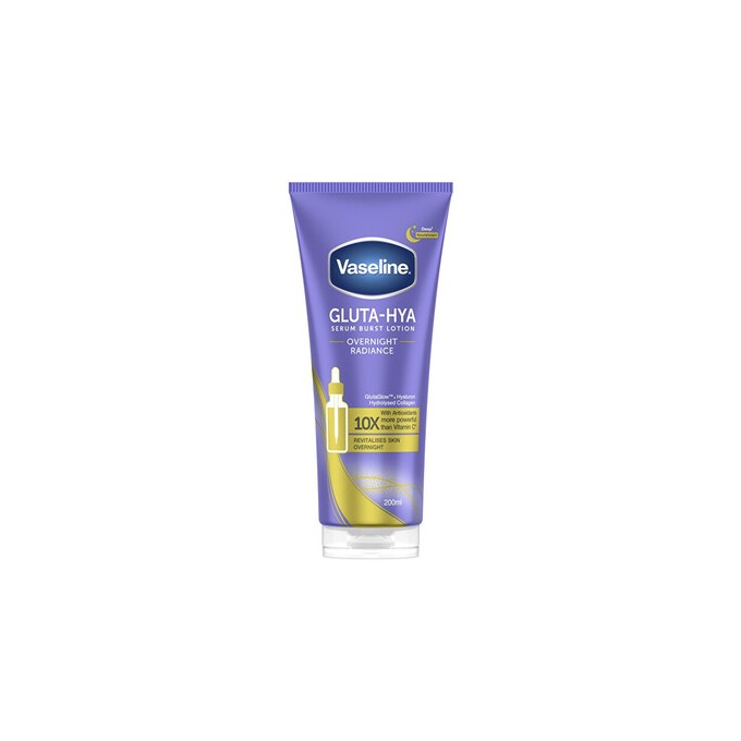 Vaseline Gluta-Hya Overnight Radiance - Noční rozjasňující tělové sérum 200ml