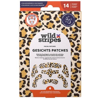 Wild Stripes Animal Leo Facial Patches - Hydrokoloidní náplasti na pleť ( 14 ks )
