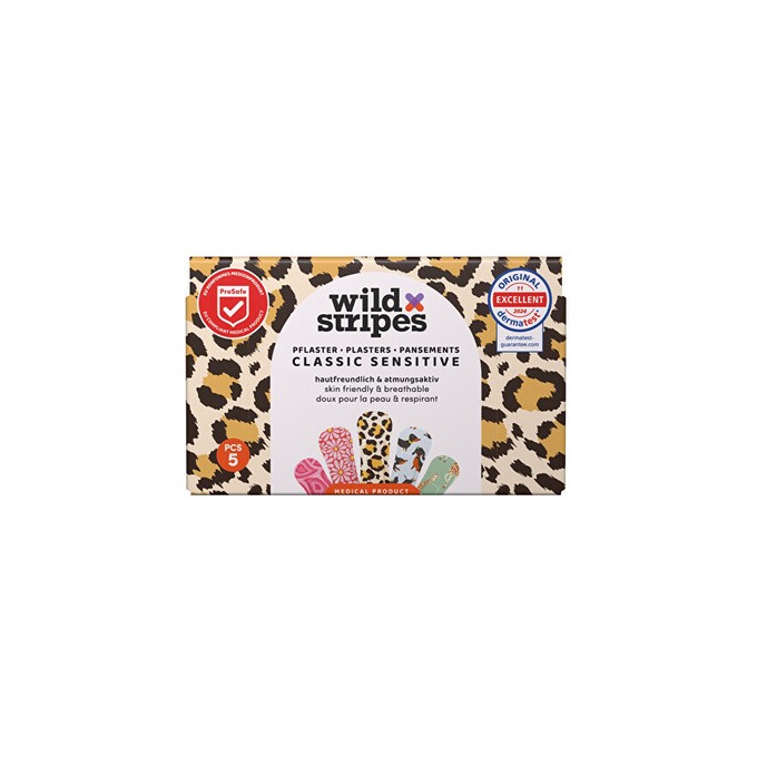 Wild Stripes Classic Sensitive Plasters - Náplasti ( 5 ks )