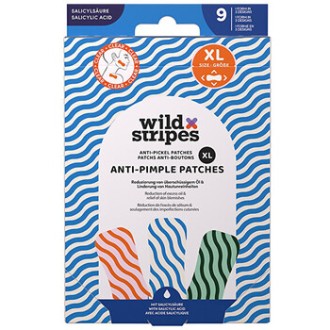 Wild Stripes Clear Anti-Pimple Patches XL - Hydrokoloidní náplasti na akné