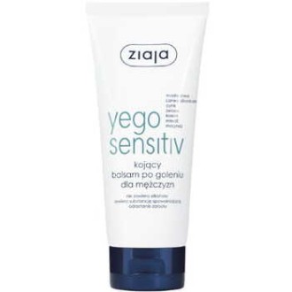 Ziaja Yego Sensitiv Soothing Aftershave Balm - Zklidňující a hydratační krém pro muže 75ml
