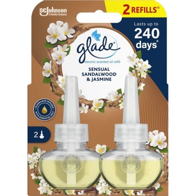 Glade Sandalwood & Jasmine Duo - Sada náplní do elektrického osvěžovač