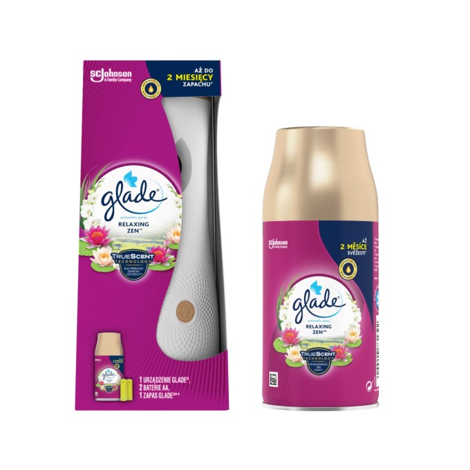 Glade Relaxing Zen - Automatický osvěžovač vzduchu 269ml