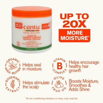 Cantu Shea Butter Leave-In Conditioning Repair Cream - Hydratační mask 2