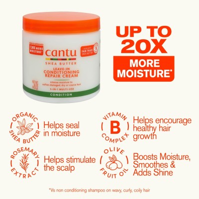 Cantu Shea Butter Leave-In Conditioning Repair Cream - Hydratační mask