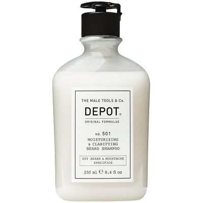 Depot No. 501 Moisturizing & Clarifying Beard Shampoo - Beard cleansing shampoo 250 ml