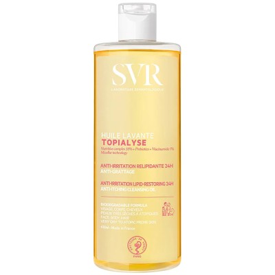 SVR Laboratoire Topialyse Huile Lavante - Čistící olej pro suchou atopickou pokožku 400 ml